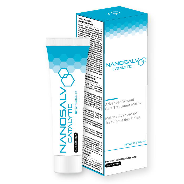 NanoSALV Catalytic Advanced Wound Care Treatment Matrix - Large (~60 Applications)