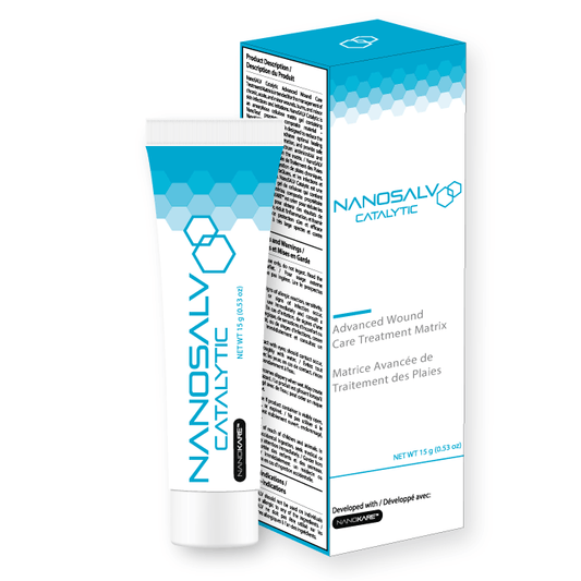 NanoSALV Catalytic Advanced Wound Care Treatment Matrix - Large (~60 Applications)